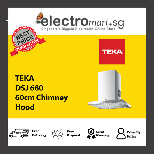 TEKA DSJ 680 60cm Chimney Hood