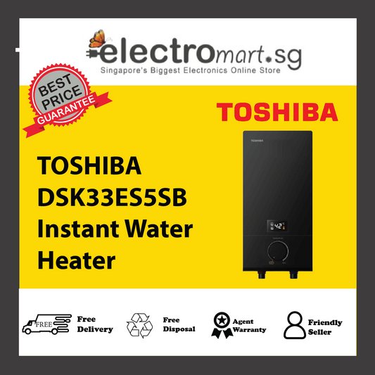 TOSHIBA DSK33ES5SB Instant Water Heater