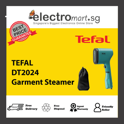 TEFAL DT2024 Pure Pop Handheld Garment Steamer - Green