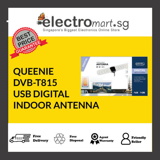 QUEENIE DVB-T815  USB DIGITAL  INDOOR ANTENNA