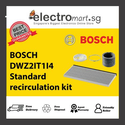 BOSCH DWZ2IT1I4 Clean Air Standard recirculation kit