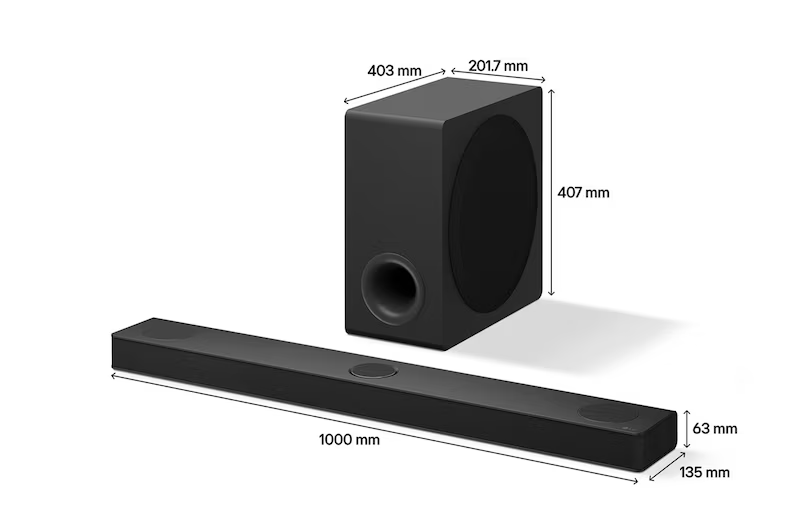 LG S80TY 3.1.3ch High Res Audio soundbar with Dolby Atmos