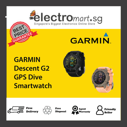 GARMIN Descent G2 GPS Dive Smartwatch