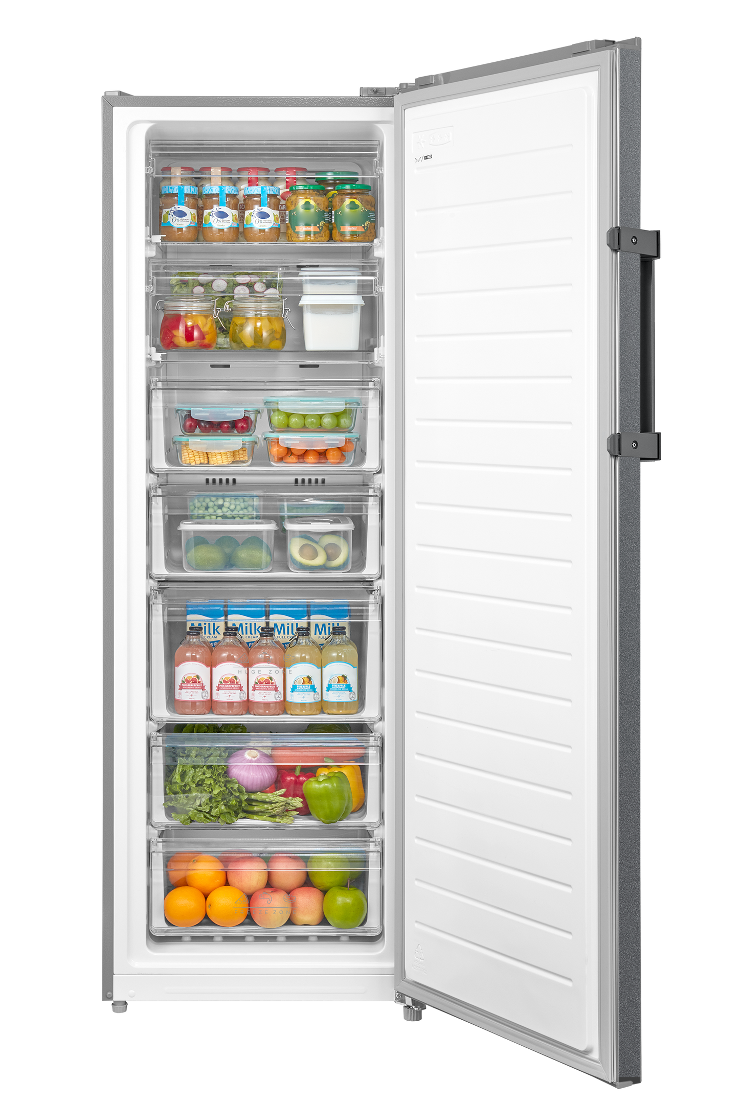 MIDEA MDRU333FEG50YX Upright Freezer 227L