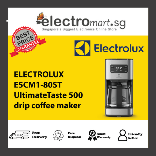 ELECTROLUX E5CM1-80ST UltimateTaste 500 drip coffee maker