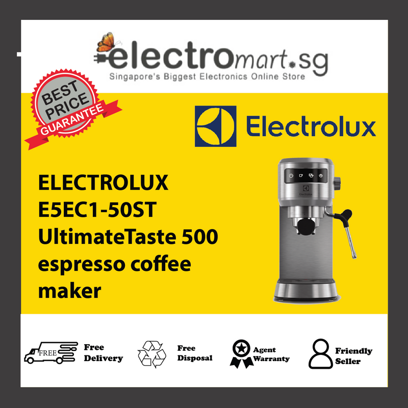 ELECTROLUX E5EC1-50ST UltimateTaste 500 espresso coffee maker 1L