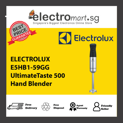 ELECTROLUX E5HB1-59GG 400 watt UltimateTaste 500 hand blender with variable speeds