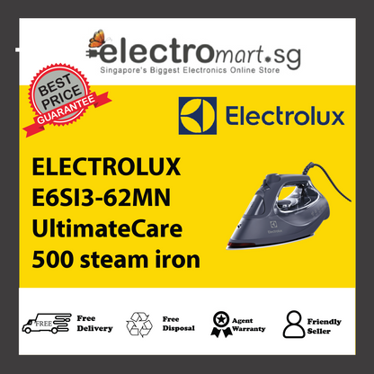 ELECTROLUX E6SI3-62MN UltimateCare 500 steam iron