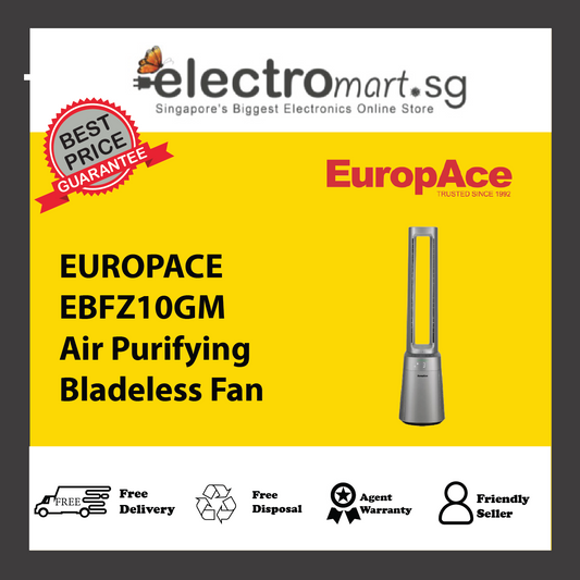 EUROPACE EBFZ10GM Air Purifying Bladeless Fan