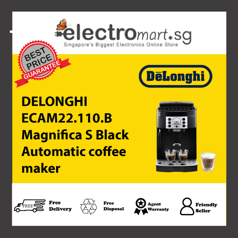 DELONGHI Magnifica S Black Automatic coffee maker