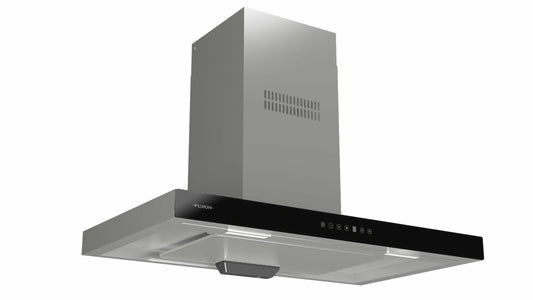 FUJIOH MT 1990 R Chimney Cooker Hood With Glass Panel