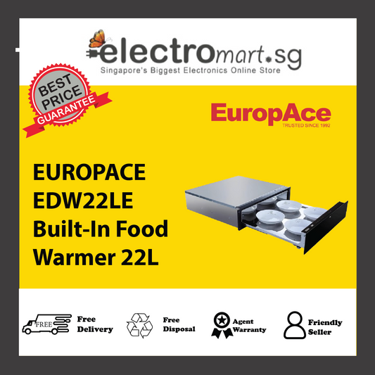 EUROPACE EDW22LE Built-In Food Warmer 22L