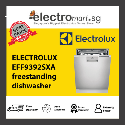 ELECTROLUX EFF9392SXA Freestanding Dishwasher Stainless Steel