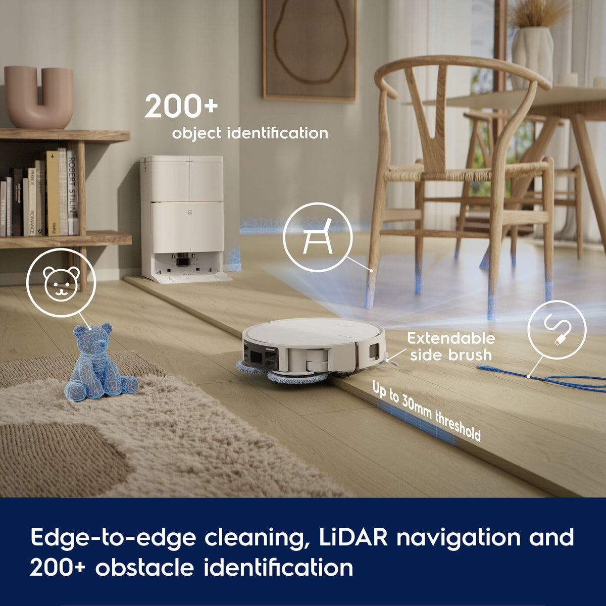 ELECTROLUX EFR82224 Plus UltraReach Robot Vacuum Cleaner