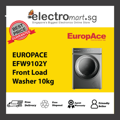 EUROPACE EFW9102Y Front Load Washer 10kg