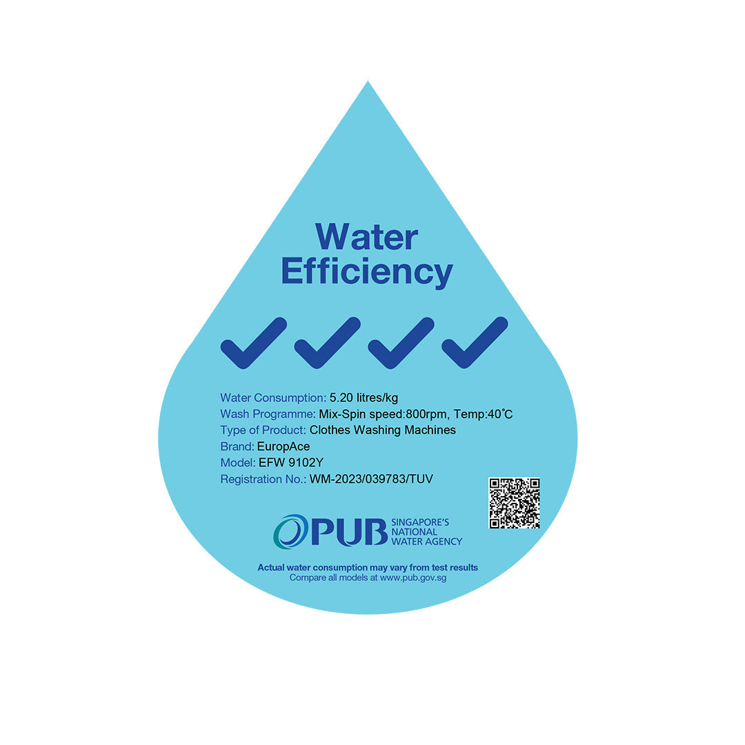 EUROPACE EFW9102Y + EDY8900EGM Washer Dryer  Combo