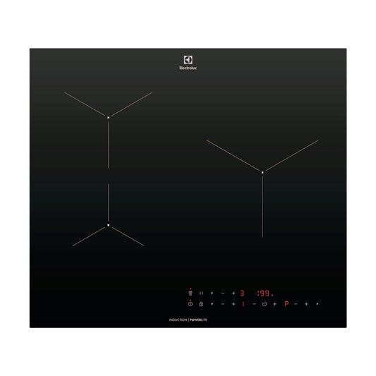 ELECTROLUX EHI6323BF Built-in Induction Hob with 3 Cooking Zones