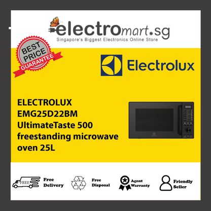 ELECTROLUX EMG25D22BM 25L COMBIGRILL MICROWAVE OVEN
