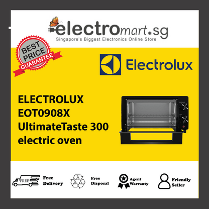 ELECTROLUX EOT0908X 9L UltimateTaste 300 freestanding electric oven
