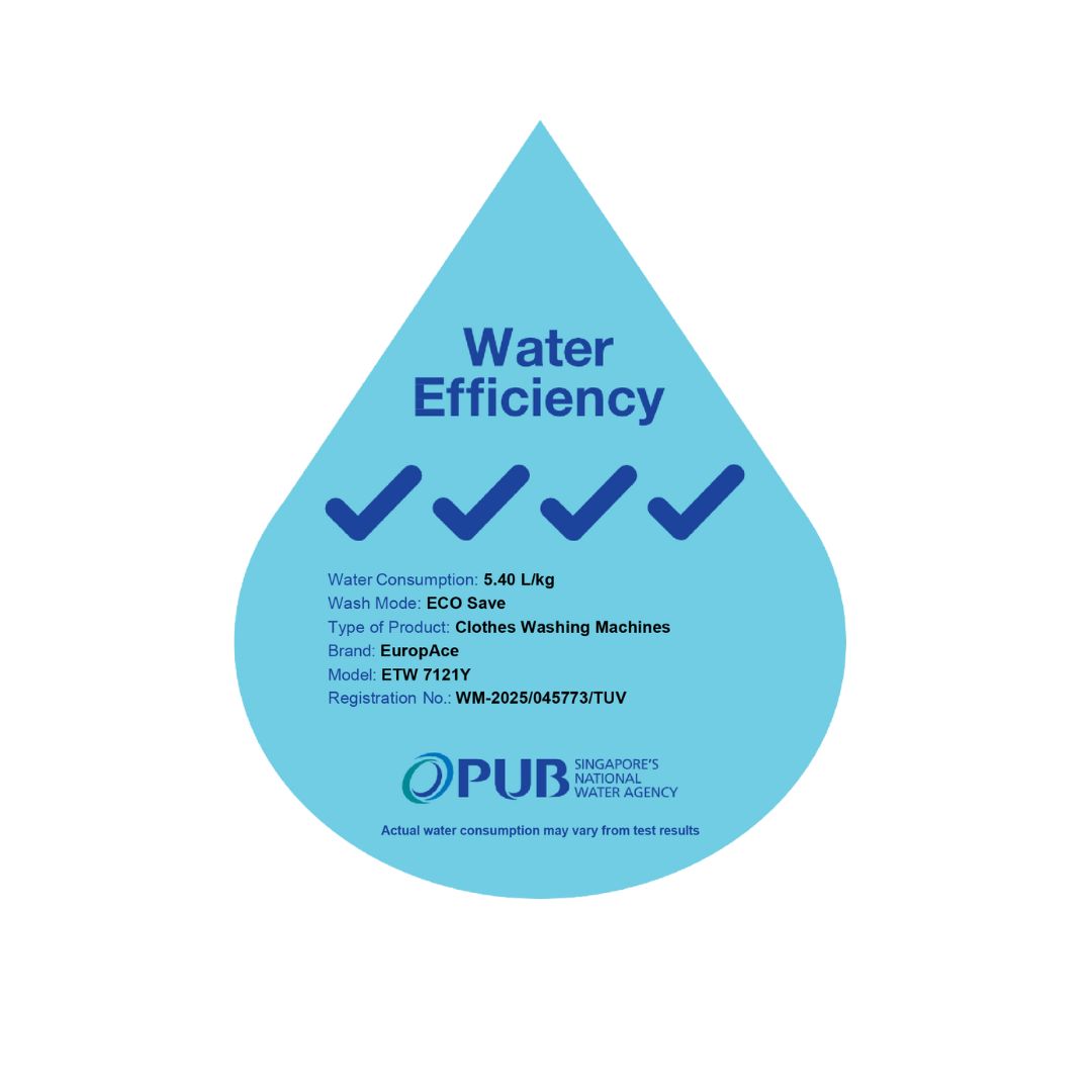 EUROPACE ETW7121Y Top Load Washer 12kg