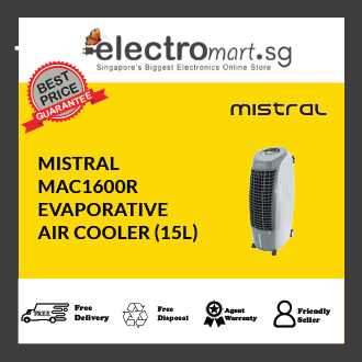 MISTRAL MAC1600R EVAPORATIVE  AIR COOLER (15L)
