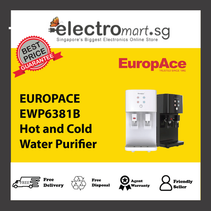 EUROPACE EWP6381B Hot and Cold Water Purifier