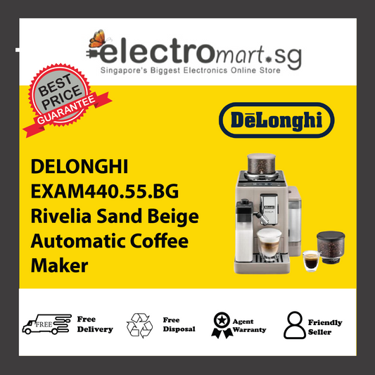 DELONGHI EXAM440.55.BG Entièrement Automatic Machine à Expresso 1.4 L