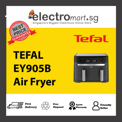 TEFAL EY905B Dual Easy Fry & Grill Air Fryer (8.3L)