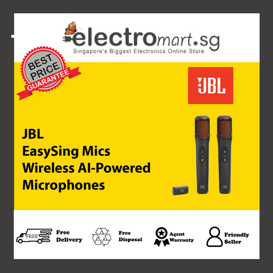 JBL EasySing Mics Wireless AI-Powered Microphones