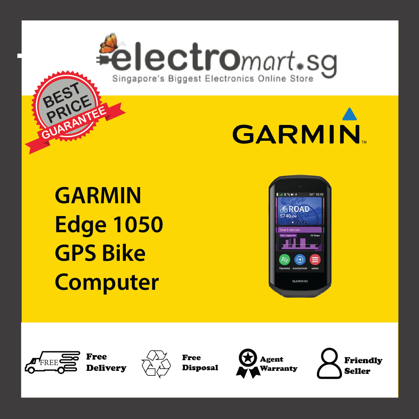 GARMIN Edge 1050  GPS Bike Computer