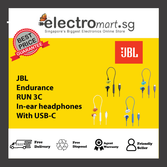 JBL Endurance RUN 3C In-ear headphones With USB-C