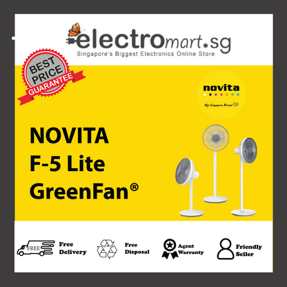 NOVITA F-5 Lite/Twin Pack GreenFan®