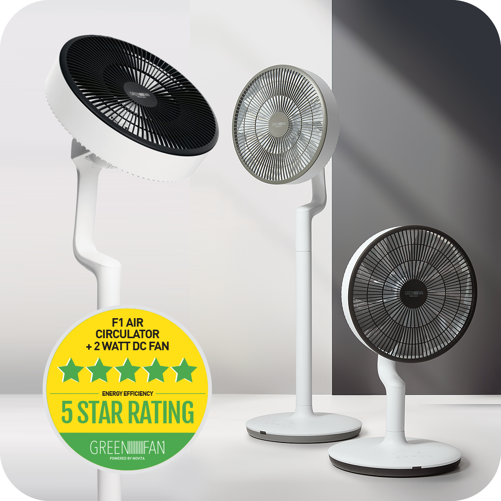 NOVITA F-1/Twin Pack 2-in-1 GreenFan®