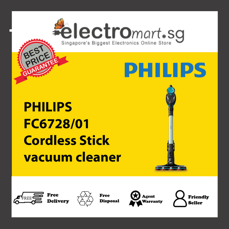 PHILIPS FC6728/01 Cordless Stick  vacuum cleaner
