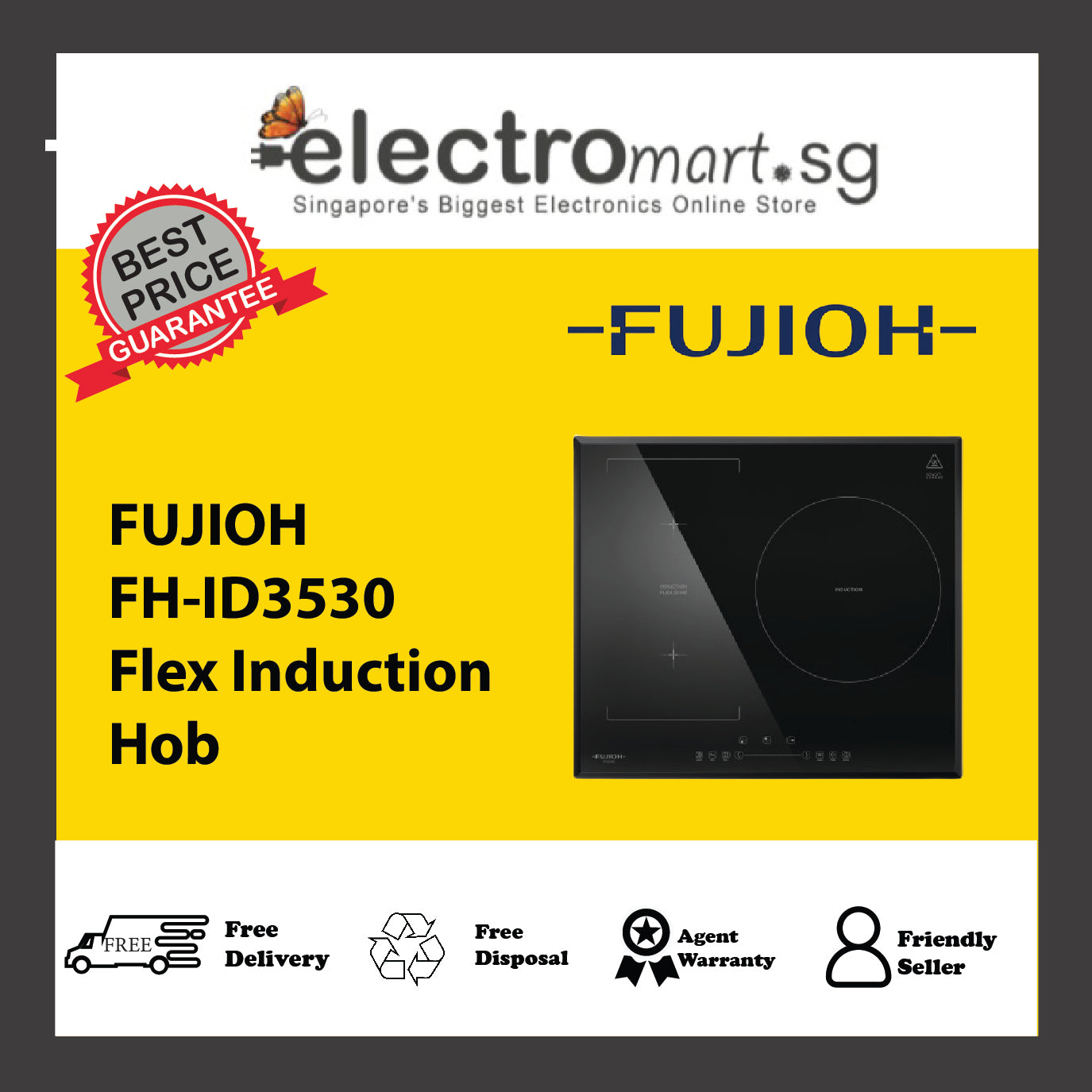 FUJIOH FH-ID3530 Flex Induction Hob