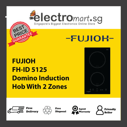 FUJIOH FH-ID 5125 Domino Induction Hob With 2 Zones
