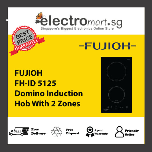 FUJIOH FH-ID 5125 Domino Induction Hob With 2 Zones