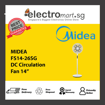 MIDEA FS14-26SG DC Circulation Fan 14”