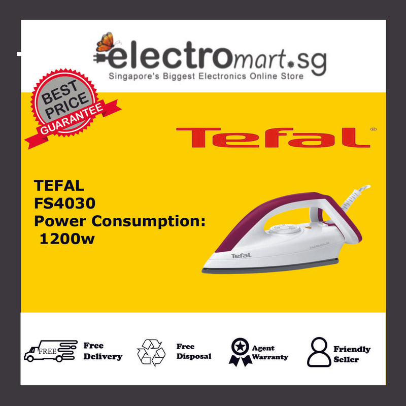 TEFAL FS4030 DRY IRON (1200W)