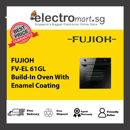 FUJIOH FV-EL 61GL Build-In Oven With Enamel Coating