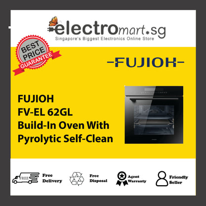 FUJIOH FV-EL 62GL Build-In Oven With Pyrolytic Self-Clean