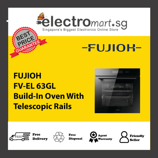 FUJIOH FV-EL 63GL Build-In Oven With Telescopic Rails