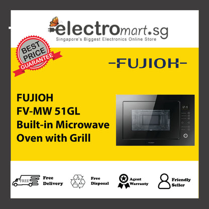 FUJIOH FV-MW 51GL Built-in Microwave Oven with Grill