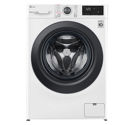 LG FV1208S5W Front Load Washer 8kg