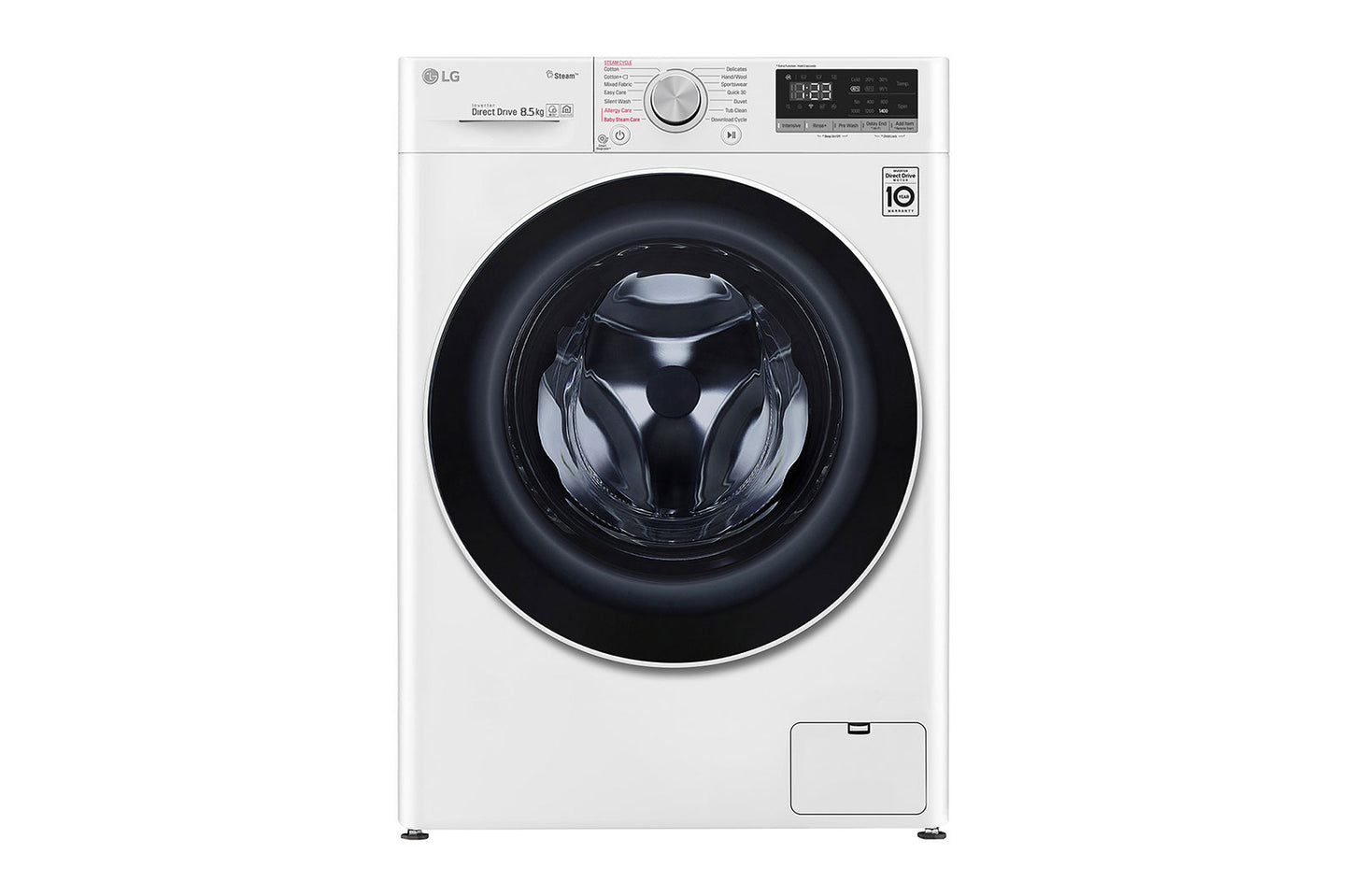LG FV1285S4W Front Load Washer 8.5kg