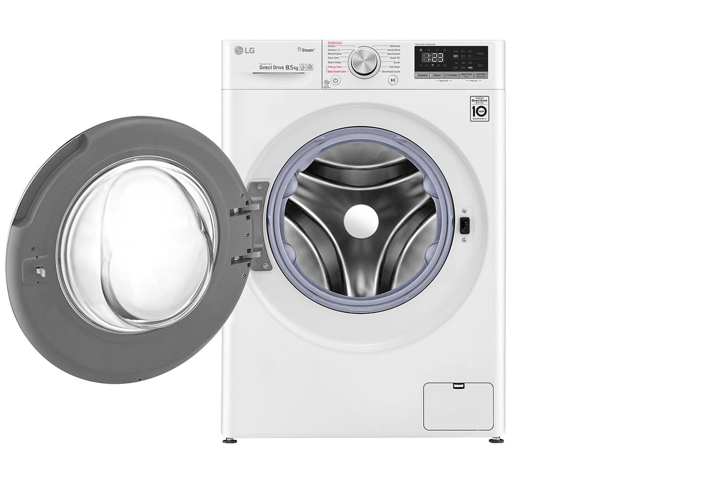 LG FV1285S4W Front Load Washer 8.5kg