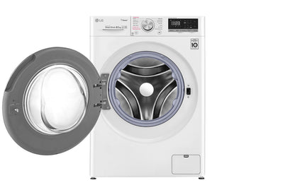 LG FV1285S4W Front Load Washer 8.5kg