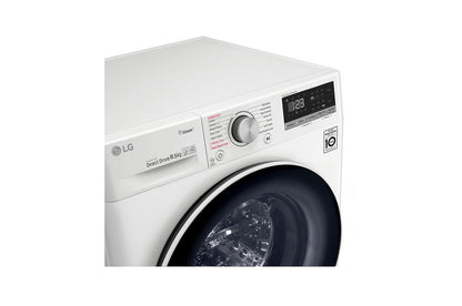 LG FV1285S4W Front Load Washer 8.5kg