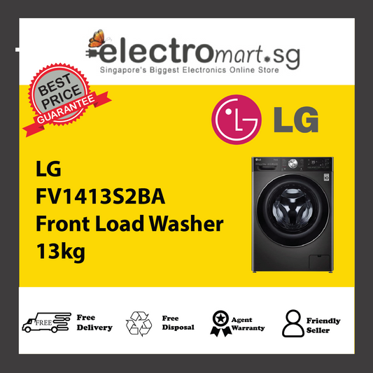 LG FV1413S2BA Front Load Washer 13kg