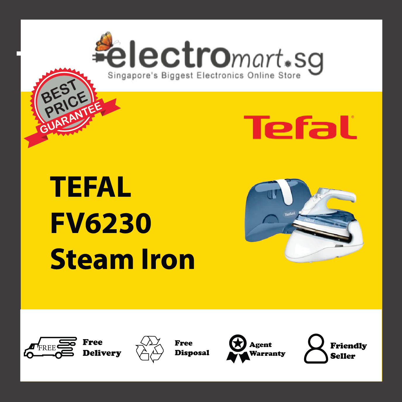 TEFAL FV6230 Steam Iron
